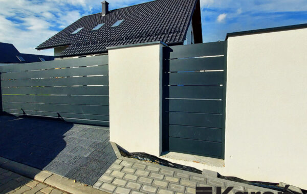 Ogrodzenie aluminiowe 200mm – Będzin, woj. śląskie | Karoń