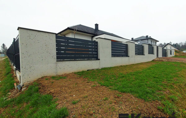 Ogrodzenie aluminiowe, panel 150mm – Kalwaria, woj. małopolskie | Karoń