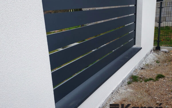 Ogrodzenie aluminiowe 150mm – Oświęcim, woj. małopolskie | Karoń