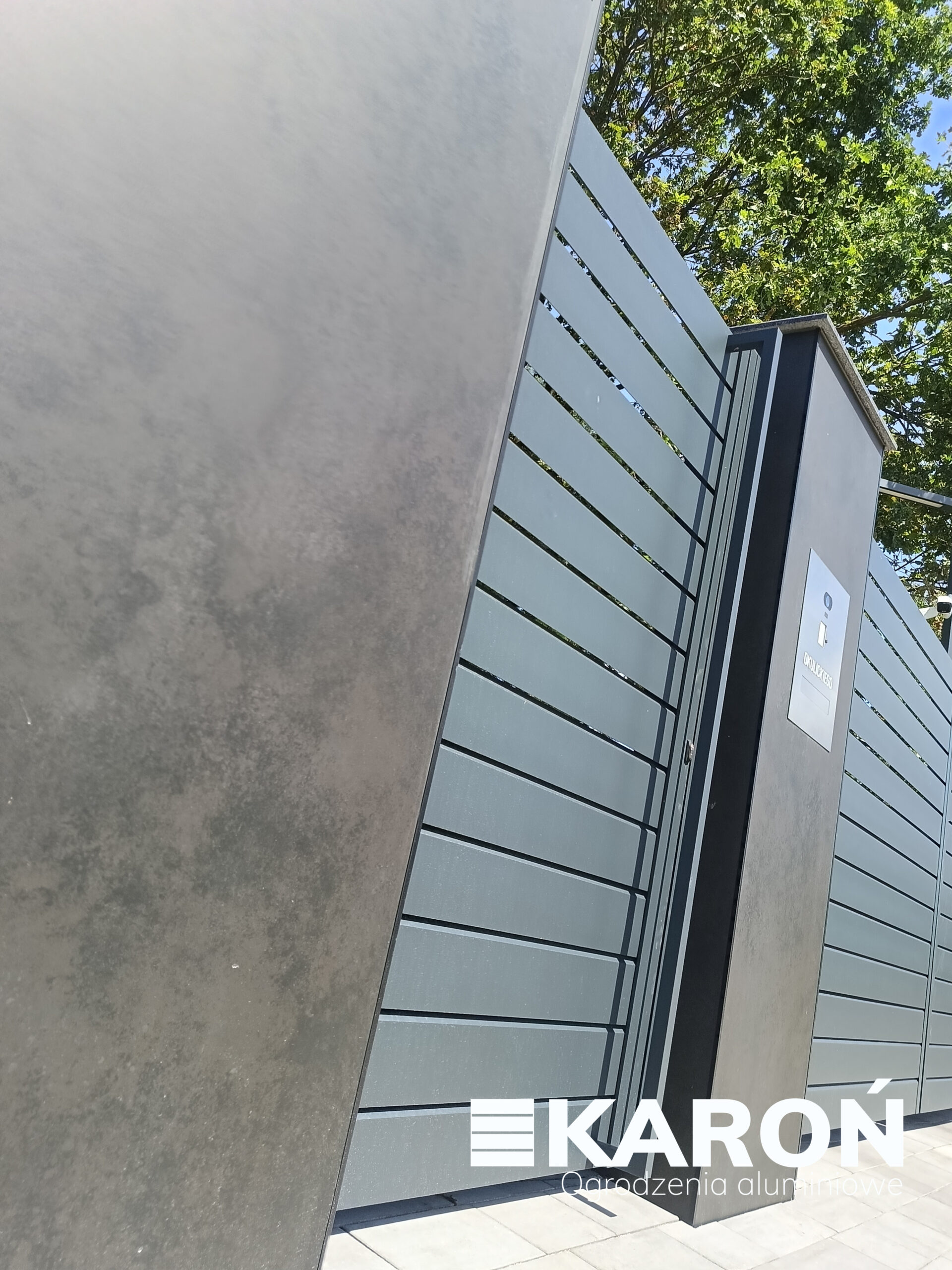 Ogrodzenie aluminiowe żaluzja – Częstochowa