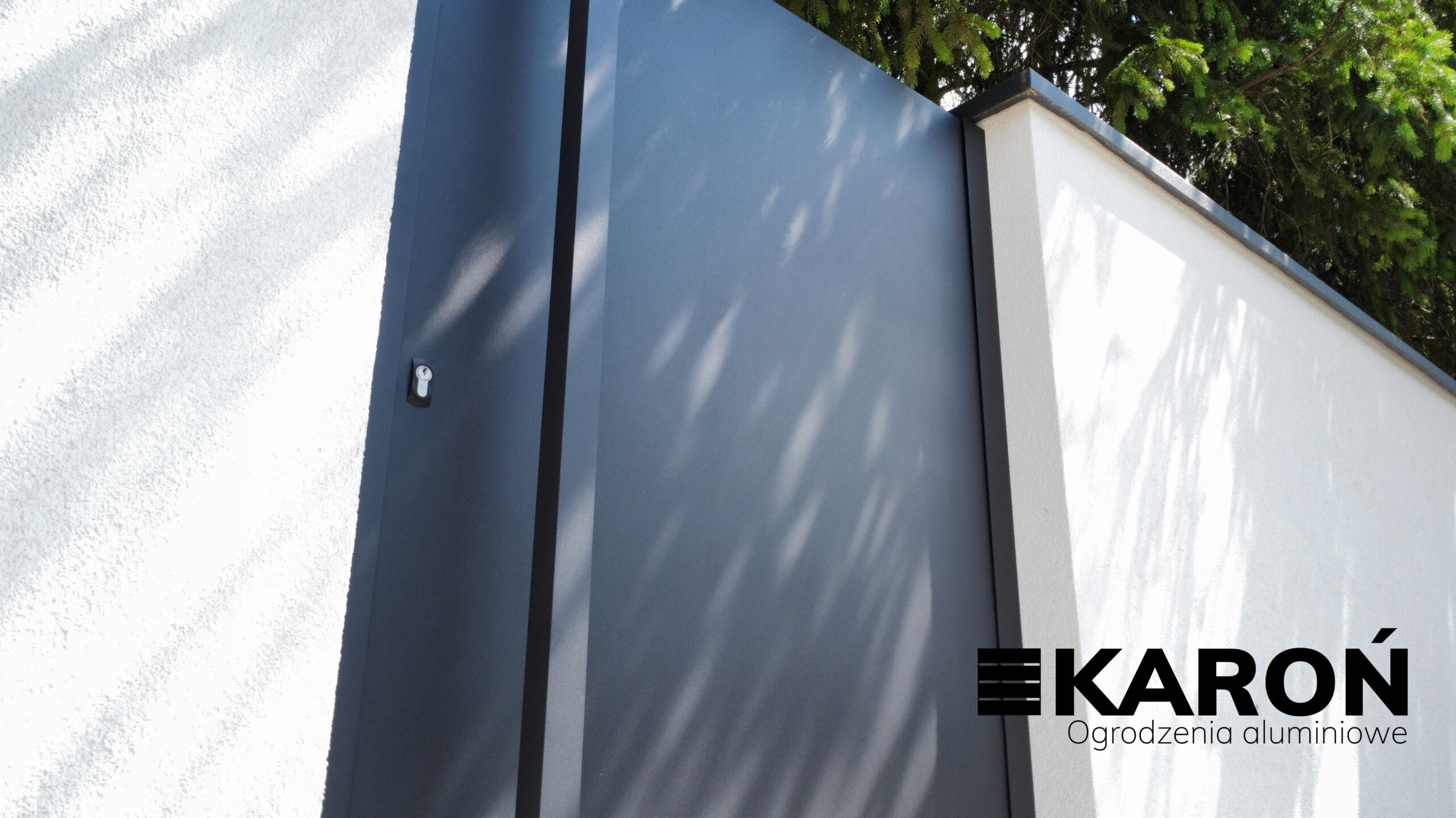 Furtka aluminiowa pełna – Warszawa