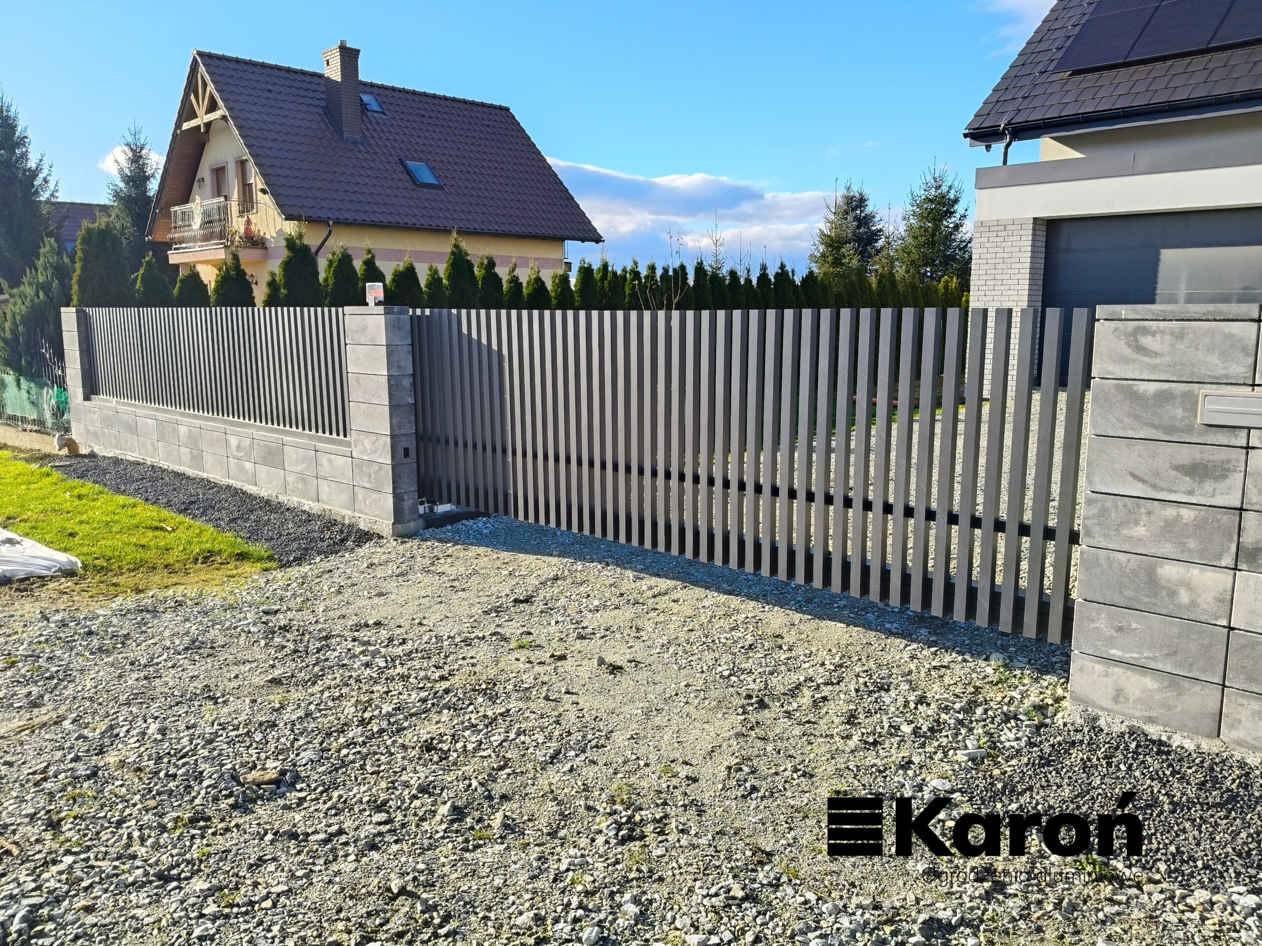 Producent ogrodzeń aluminiowych – realizacja Wrocław